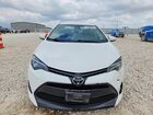 2019 Toyota Corolla Le White vin: 2T1BURHE4KC166354