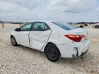 2019 Toyota Corolla Le White vin: 2T1BURHE4KC166354