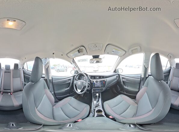 2T1BURHE4KC166354 2019 TOYOTA LL White Vista interior de 360 grados