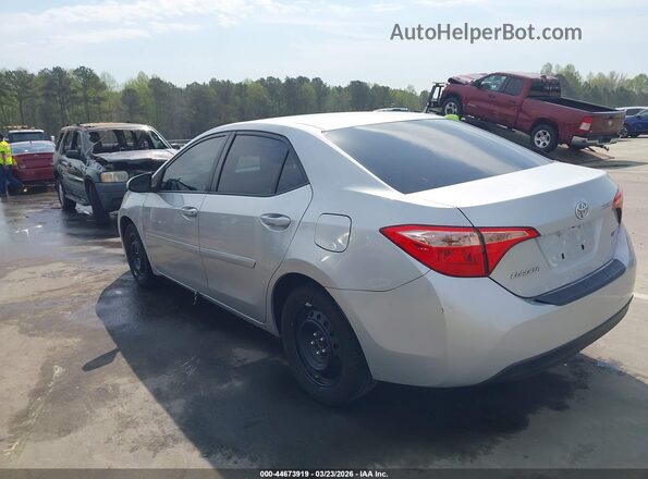 2T1BURHE5HC847678 2017 TOYOTA LL Серебряный Задняя левая четверть