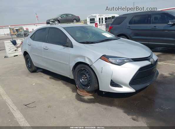 2T1BURHE5HC847678 2017 TOYOTA LL Серебряный Передняя правая четверть