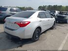 2017 Toyota Corolla Le Серебряный vin: 2T1BURHE5HC847678