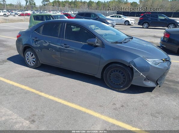 2T1BURHE5KC217635 2019 TOYOTA LL Gray Передня права чверть