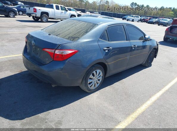 2T1BURHE5KC217635 2019 TOYOTA LL Gray Задня права чверть