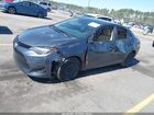 2019 Toyota Corolla Le Gray vin: 2T1BURHE5KC217635