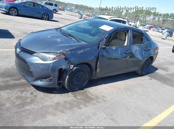 2T1BURHE5KC217635 2019 TOYOTA LL Gray Передня ліва чверть