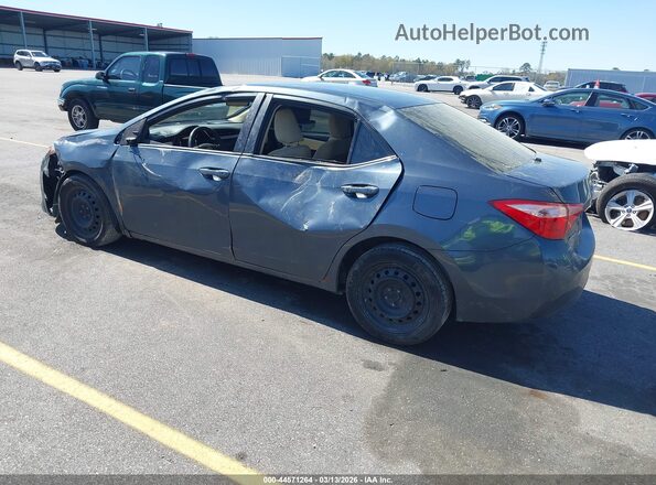 2T1BURHE5KC217635 2019 TOYOTA LL Gray Задня ліва чверть