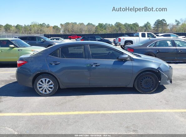 2T1BURHE5KC217635 2019 TOYOTA LL Gray Вид задньої частини салону