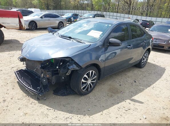 2T1BURHE6HC781710 2017 TOYOTA LL Серый Передняя левая четверть