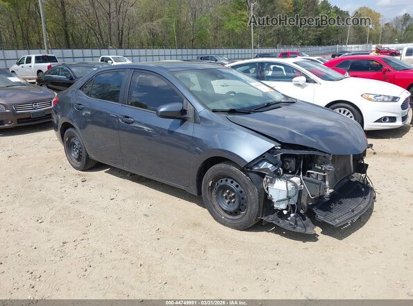 2T1BURHE6HC781710 2017 TOYOTA LL Серый Передняя правая четверть