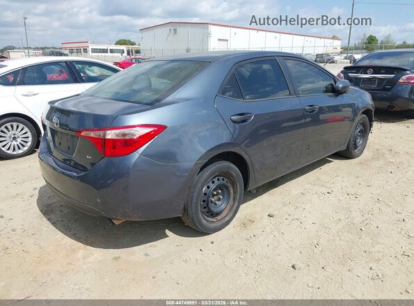 2T1BURHE6HC781710 2017 TOYOTA LL Серый Задняя правая четверть