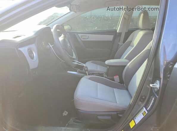 2T1BURHE6HC838844 2017 TOYOTA LL Угольный Вид салона спереди