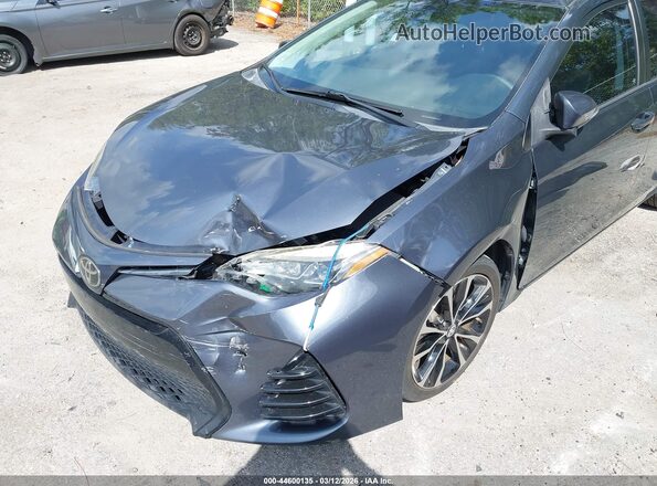 2T1BURHE6HC922081 2017 TOYOTA LL Серый Вид спереди