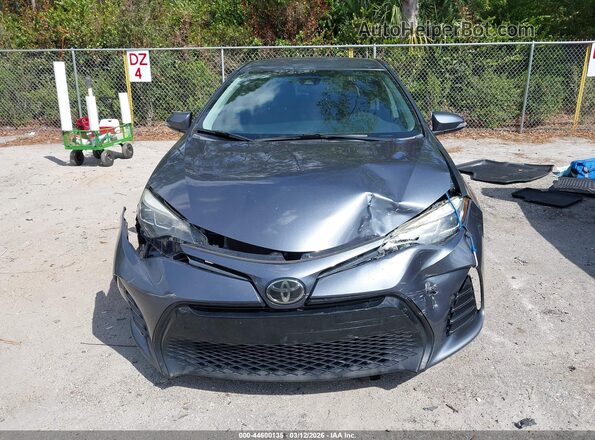 2T1BURHE6HC922081 2017 TOYOTA LL Серый Вид щитка приборов