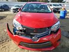 2016 Toyota Corolla L Красный vin: 2T1BURHE7GC713561