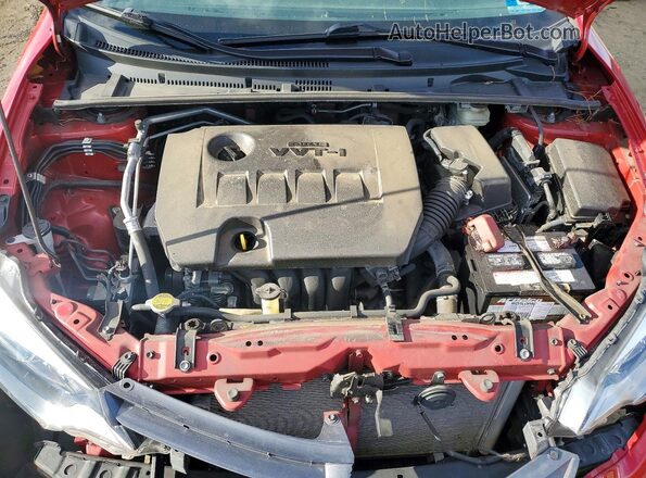 2T1BURHE7GC713561 2016 TOYOTA LL Красный Вид задней части салона