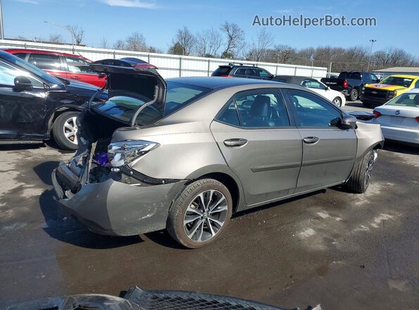 2T1BURHE7JC071799 2018 TOYOTA LL Серый Задняя правая четверть