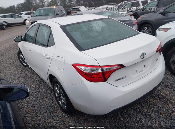 2T1BURHE8GC543372 2016 TOYOTA LL Белый Задняя левая четверть
