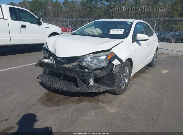 2T1BURHE8GC543372 2016 TOYOTA LL Белый Передняя левая четверть