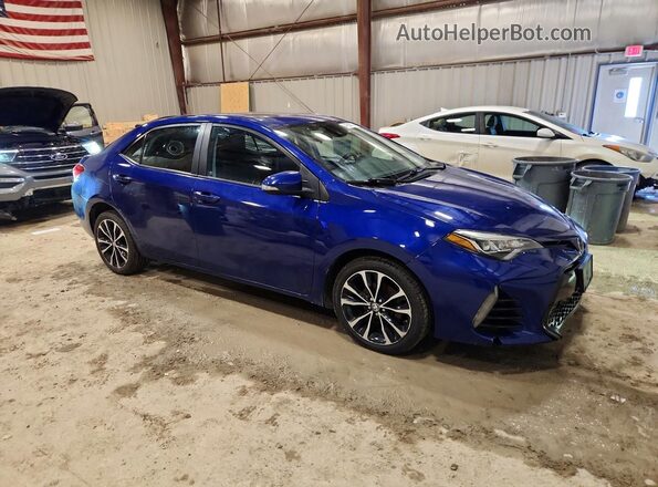 2T1BURHE9JC006565 2018 TOYOTA LL Синий Передняя правая четверть