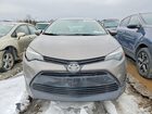 2018 Toyota Corolla Le Brown vin: 2T1BURHE9JC095022
