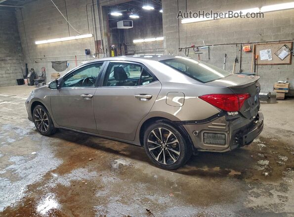 2T1BURHEXHC864735 2017 TOYOTA LL Коричневый Задняя левая четверть