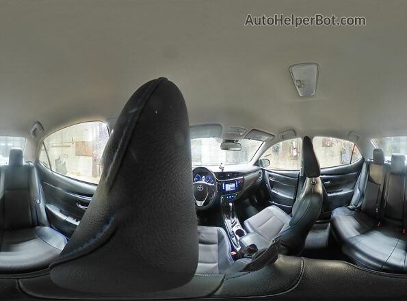2T1BURHEXHC864735 2017 TOYOTA LL Коричневый Вид наклейки с VIN-кодом