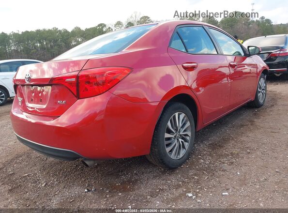 2T1BURHEXJC028803 2018 TOYOTA LL Red Задня права чверть