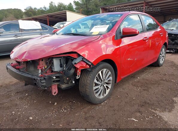 2T1BURHEXJC028803 2018 TOYOTA LL Red Передня ліва чверть