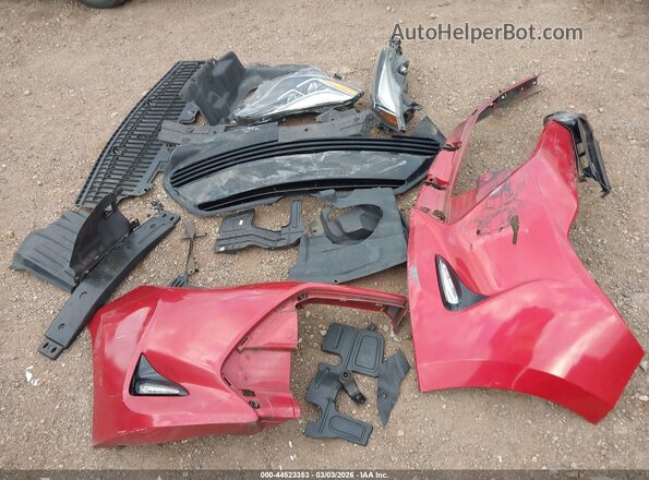 2T1BURHEXJC028803 2018 TOYOTA LL Red Вид щитка приладів