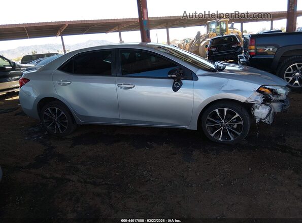 2T1BURHEXJC105427 2018 TOYOTA LL Серебряный Вид задней части салона