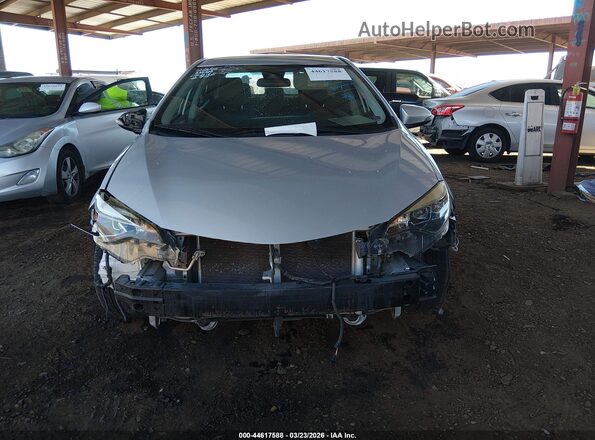 2T1BURHEXJC105427 2018 TOYOTA LL Серебряный Вид щитка приборов