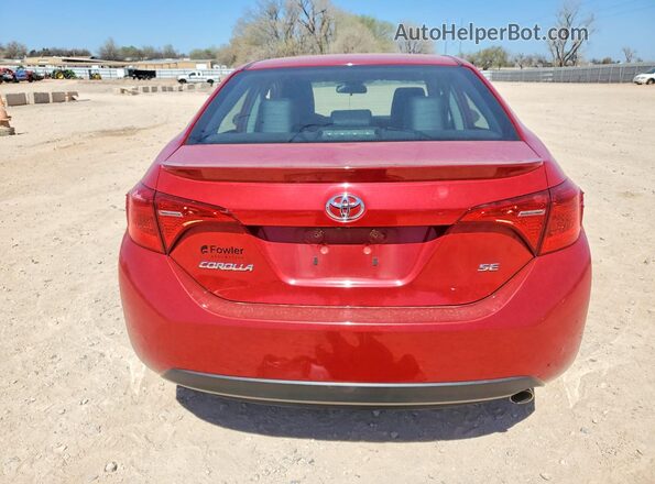 2T1BURHEXKC182073 2019 TOYOTA LL Красный Вид сзади