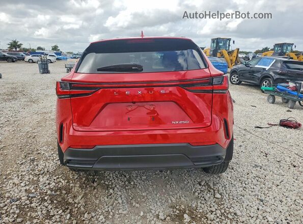2T2ADCAZ7PC005327 2023 LEXUS NX Красный Вид сзади