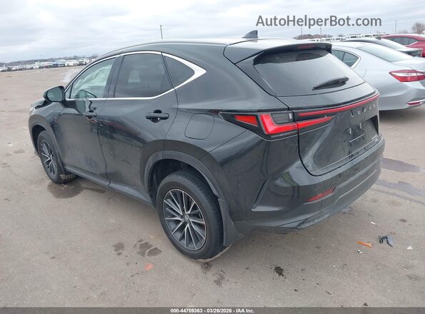 2T2AGCEZ7RC057416 2024 LEXUS NX 350 Black Tył lewy