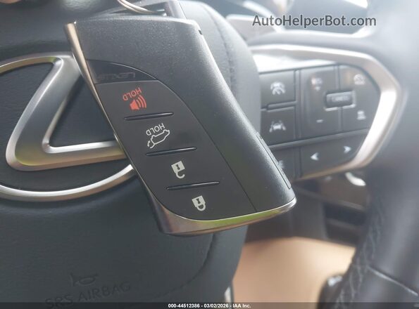 2T2AGCEZ7SC082385 2025 LEXUS NX 350 White Widok deski rozdzielczej