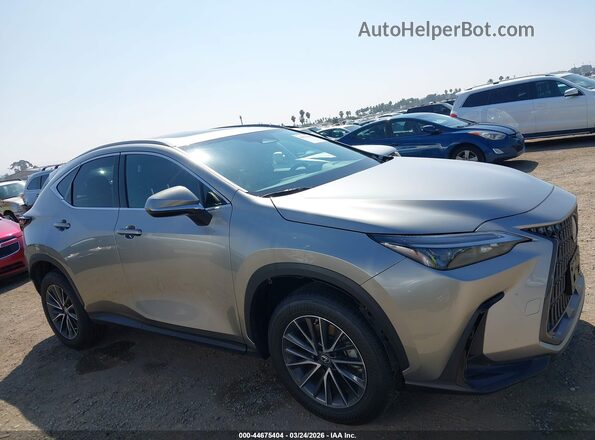 2T2AKCEZ8NC008170 2022 LEXUS NX 350H Серебряный Вид задней части салона