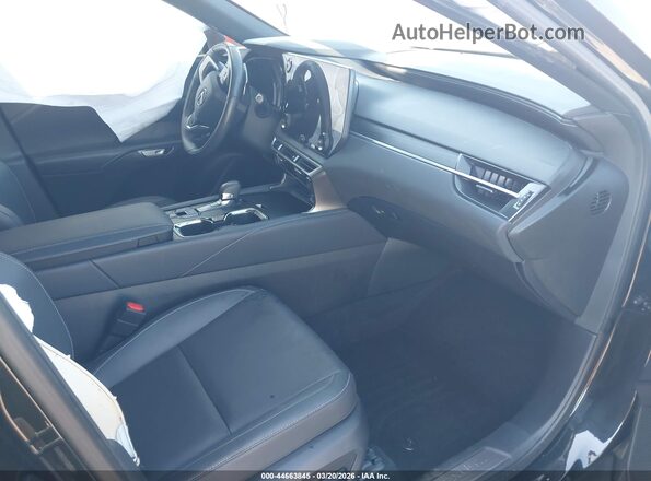 2T2BAMBA0PC007187 2023 LEXUS RX 350 Черный Вид салона спереди