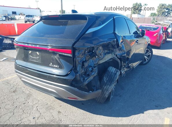 2T2BAMBA0PC007187 2023 LEXUS RX 350 Черный Задняя правая четверть