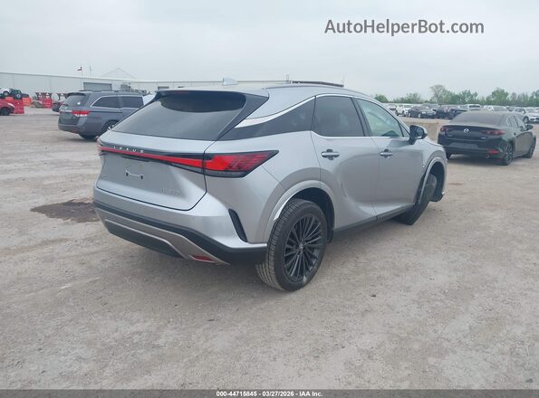 2T2BAMBA0RC046140 2024 LEXUS RX 350 Silver Rear right