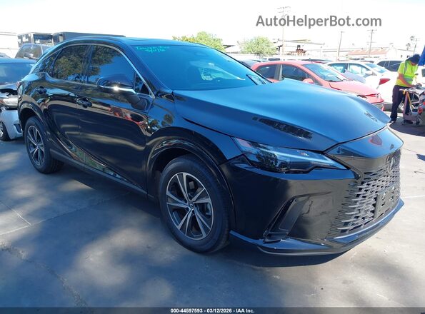 2T2BAMBA0SC067835 2025 LEXUS RX 350 Black Delantero derecho