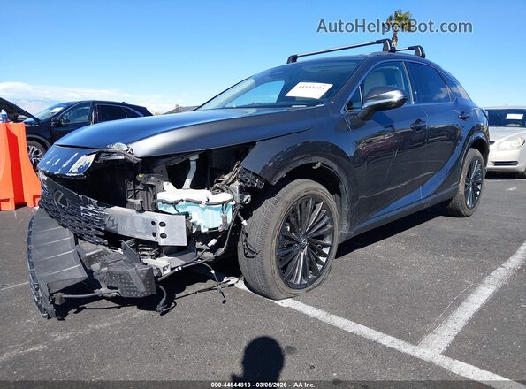 2T2BAMBA5RC048157 2024 LEXUS RX 350 Gray Առջևի ձախ երեք քառորդ տեսարան