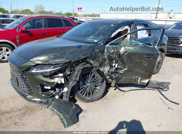 2T2BAMBA7SC067640 2025 LEXUS RX 350 Green Առջևի ձախ երեք քառորդ տեսարան