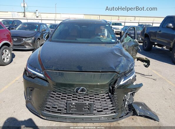 2T2BAMBA7SC067640 2025 LEXUS RX 350 Green Առջևի վահանակի տեսք