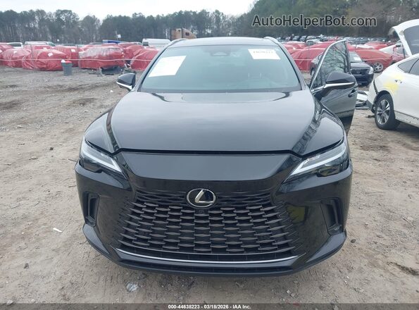 2T2BAMBA8RC041168 2024 LEXUS RX 350 Black Rear interior view