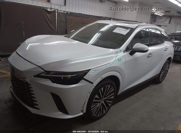 2T2BAMBAXRC035193 2024 LEXUS RX 350 White Առջևի ձախ երեք քառորդ տեսարան