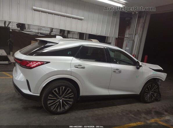 2T2BAMBAXRC035193 2024 LEXUS RX 350 White Սալոնի հետևի տեսք