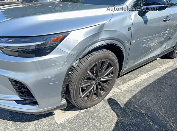 2T2BAMCA0SC119608 2025 LEXUS RX Gray ძრავის განყოფილების ხედი