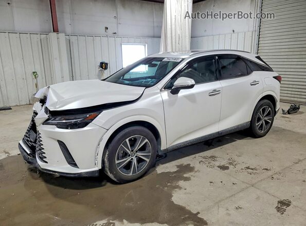 2T2BAMCA2SC091651 2025 LEXUS RX White წინა მარცხენა ხედი სამი მეოთხედიდან