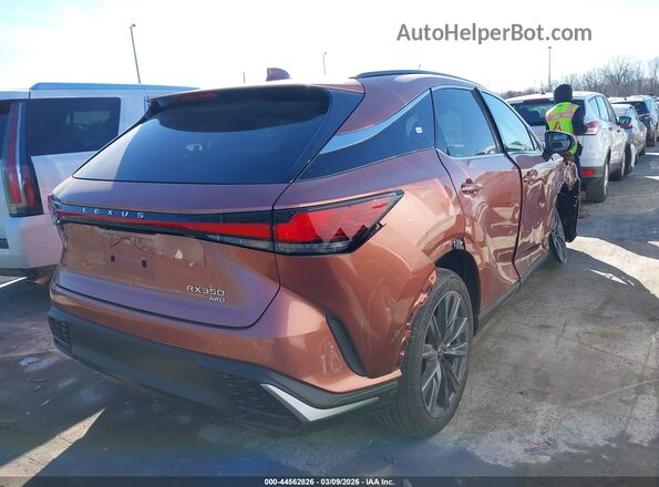 2T2BAMCA6SC106622 2025 LEXUS RX 350 Brown Tył prawy